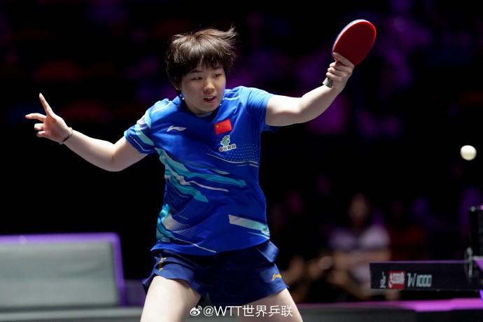 开云线上入口-蒯曼3-1战胜伊藤美诚，晋级八强对阵大藤沙月